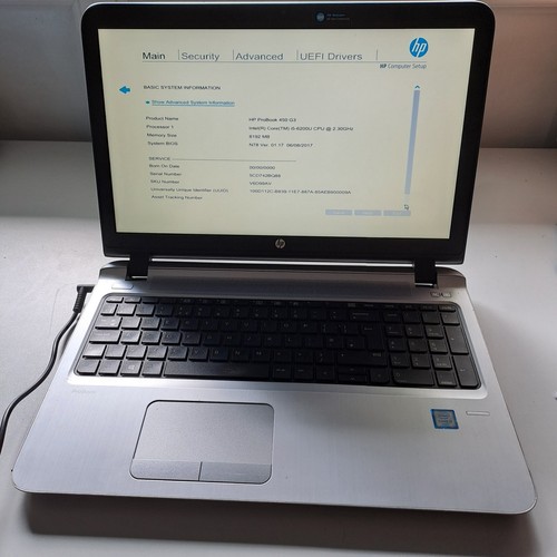 Probook 450 6 laptop - hp, g3