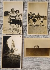 Jersey Channel Islands Photos Gorey Bay, Needle Rock Plemont Caves Seaside 1930s