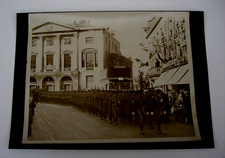 Original Photo Essex Regiment Marching Through Chelmsford 27 Years Abroad c1920s