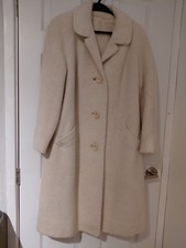 Llama Wool Coat Size 14