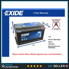 Battery fits FORD TRANSIT