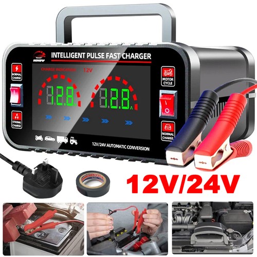 12v 24v car battery charger - 12v/24v,