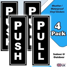 4-Pack Push Pull Waterproof