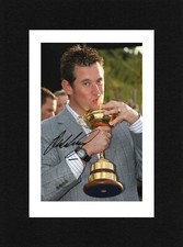 8X6 Mount LEE WESTWOOD Signed