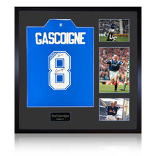 Paul Gascoigne Signed Rangers