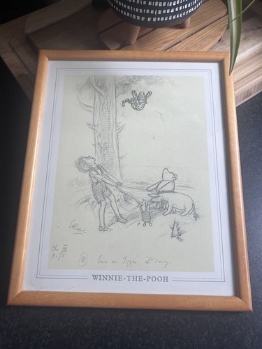 Vintage framed winnie - framed, the