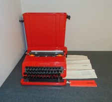 Vintage Olivetti Valentine