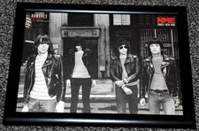 THE RAMONES band Framed A4 original ART music poster