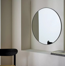 Habitat Black Round Wall