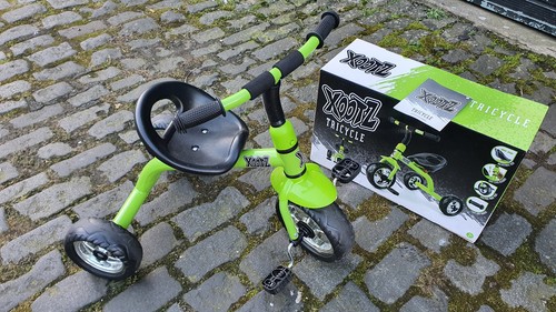 Childrens tricycle lime green - childrens,