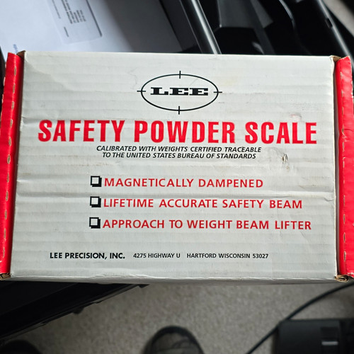 Lee safety powder - lee,