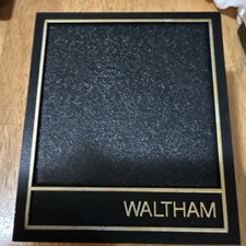 Waltham Gold Tone Men's Analog