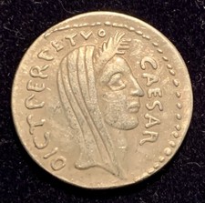44 BC Julius Caesar CAESAR