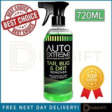 TAR BUG DIRT SPRAY 720ML GRIME INSECTS REMOVER BUG AND TAR CAR WASH AUTO EXTREME