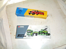 CORGI CLASSICS TWO BOXED-ARTIC CRANE / LADDER TRUCK
