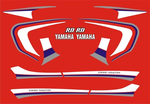 Yamaha rd125 mk1 decal kit - yamaha,