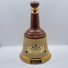 Large Wade Bells Old Scotch Whisky Bottle Ceramic Bell Decanter