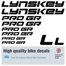 Lynskey PRO GR bike decals