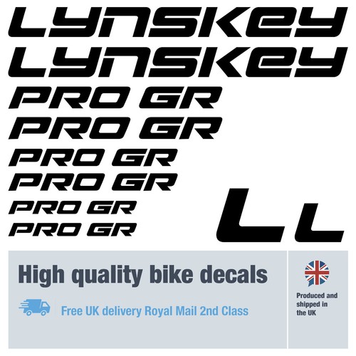 Lynskey pro bike decals - pro,