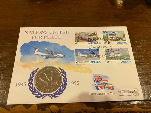 Commemorative coin cover 1995 - commemorative,