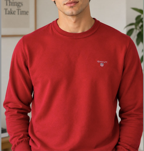 Gant mens cotton crew - mens,