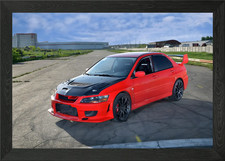 Mitsubishi Lancer Evo Framed