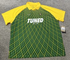 Men’s Nike Tuned Air Collared T Shirt Yellow/Green - HV6518 010 - XXL