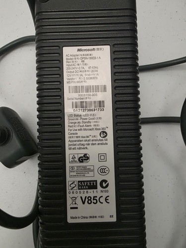 Original xbox 360 power - original,