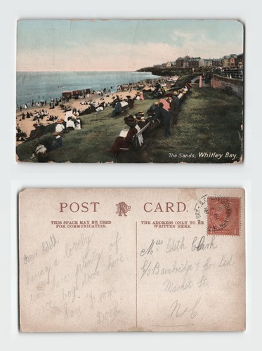 Postcard the sands whitley - -, sands,