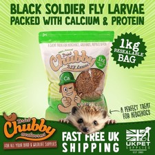 1kg Chubby Dried Black Soldier