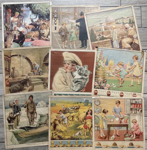 Job lot 1930s macmillan - x9,