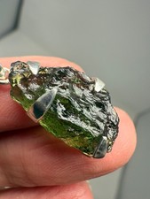 Moldavite Crystal Pendant
