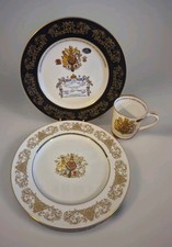 Set Of 2 Aynsley Plates With