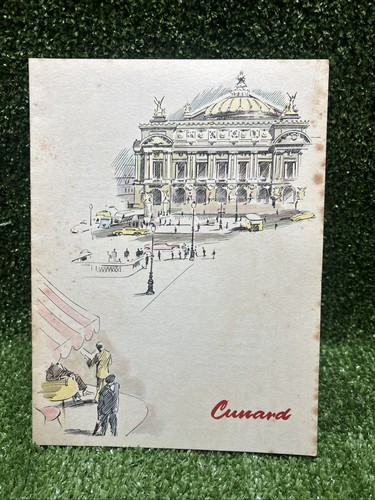 Rare vintage cunard rms - vintage, queen