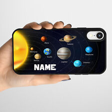 Personalised Planets iPhone Case Slim Silicone Phone Cover Space Gift SH240