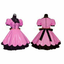 Sissy maid pvc dress lockable