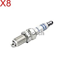 BOSCH Spark Plug x8 Petrol Fits VAUXHALL SUBARU SUZUKI 955 0.4-1.5L 1985-