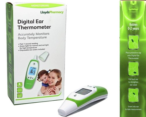 Digital ear thermometer fast - ear,
