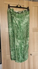 ZARA green beaded embellished