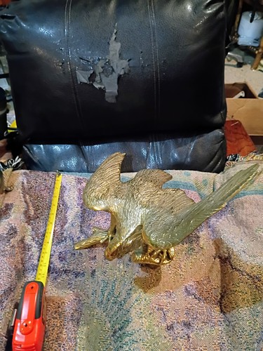 Vintage heavy brass eagle - heavy,