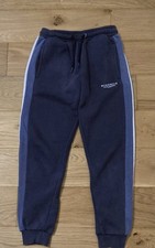 McKenzie Boys Navy Jogger Trousers Tracksuit Bottoms Age 12 -13 Cotton Blend