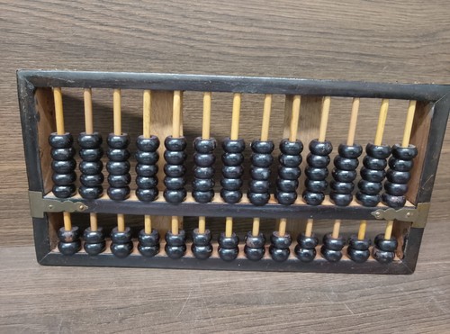 Wooden abacus - wooden,