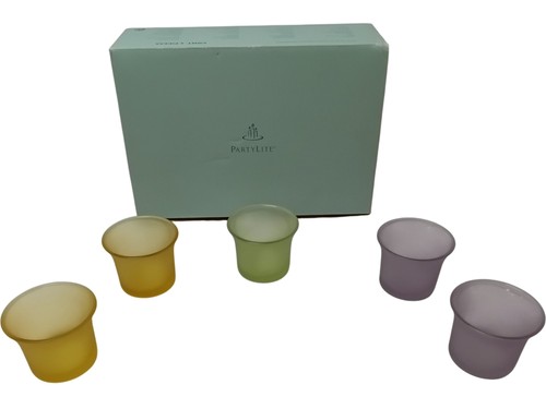 Partylite coloured glass tea - partylite,