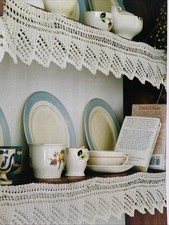 Knitting Pattern Lace Shelf