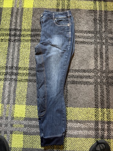 Ariat denim breeches navy - denim,