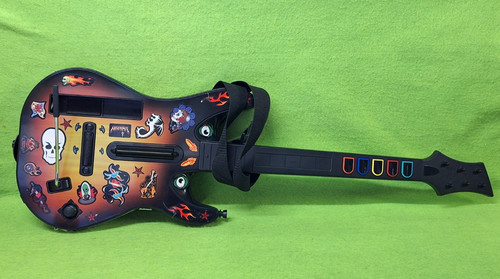 Nintendo guitar hero red - guitar,