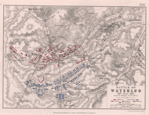 Battle waterloo 1815 - of,