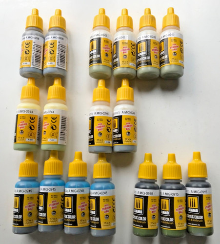 Mig ammo acrylic colour paint - colour,