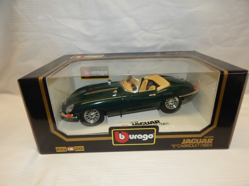 Burago jaguar type cabriolet - burago,
