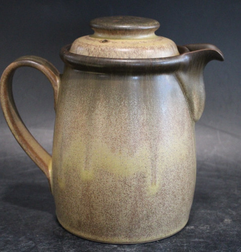 Denby romany brown coffee pot - denby,